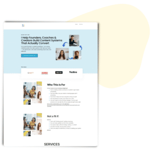 Mini Audit + Strategy